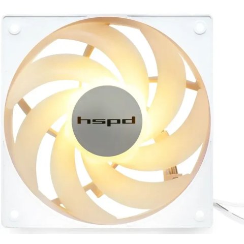 Вентилятор для корпуса HSPD M1 White (M1-1201WH-ARGB)
