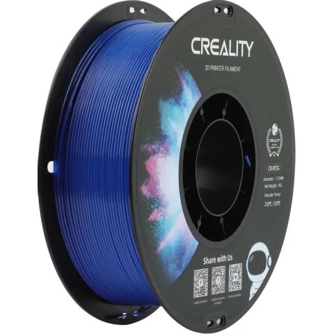 Пластик Creality CR-PETG (1.75 мм, 1 кг, синий)