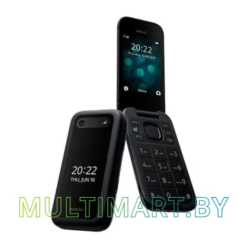 Мобильный телефон Nokia 2660 (2022) TA-1469 Dual SIM (черный)