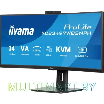 Монитор Iiyama ProLite XCB3497WQSNPH-B1 картинка 3