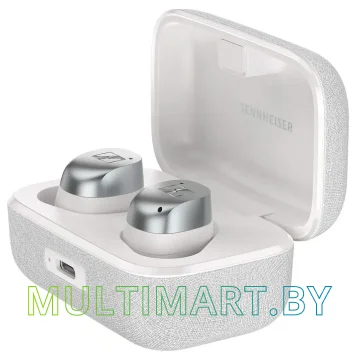 Наушники Sennheiser Momentum True Wireless 4 (белый/серебристый)