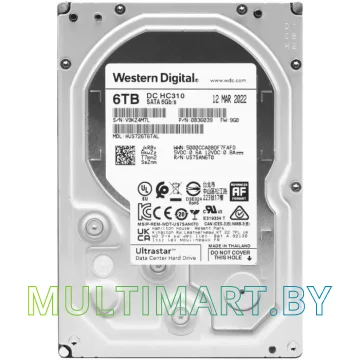 Жесткий диск WD DC HC310 6TB (HUS726T6TAL4200)