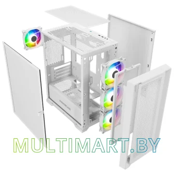 Корпус Powercase Alisio Micro X4W V2 CAMCXW-A4 картинка 8