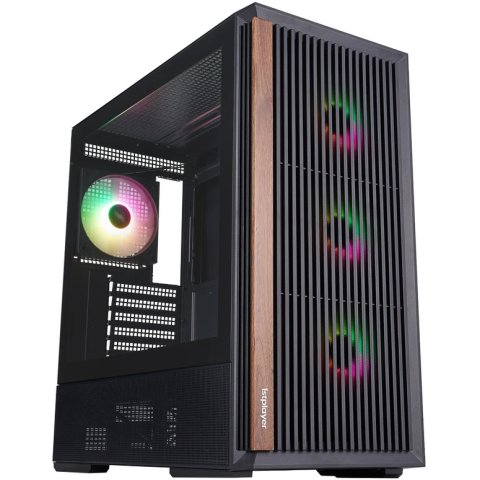 Корпус 1stPlayer WD7 Black (WD7-BK-4FA7-2FA7R)